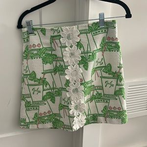 Lilly Pulitzer Mint Julep Skirt